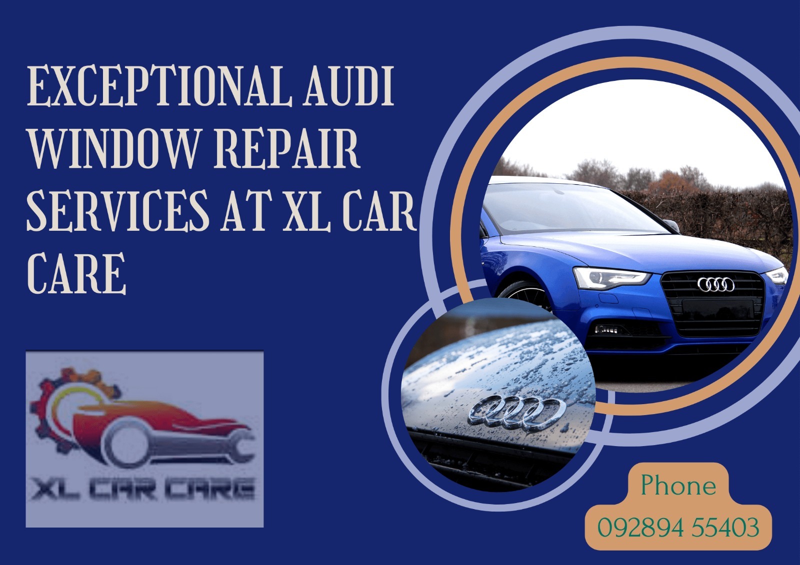 Audi window repair XL CAR CARE
