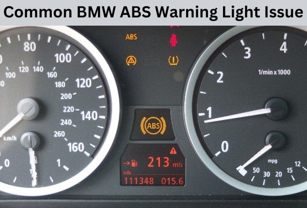 BMW ABS warning light issue