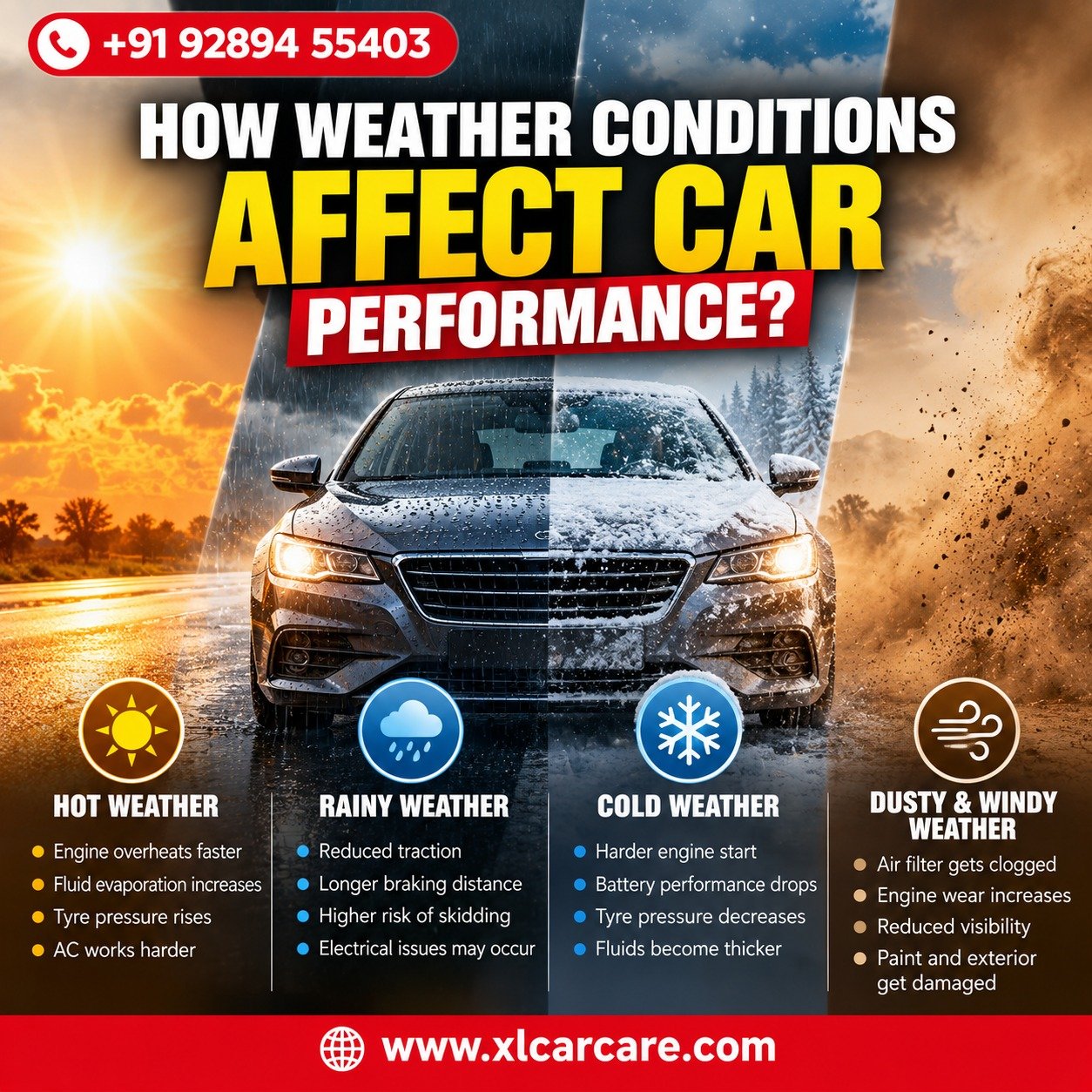 How Weather Conditions Affect Car Performance